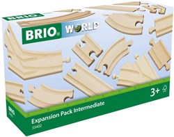 Brio set di espansione binari in legno midi - confezione 16 pezzi