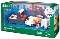 Brio locomotiva RC con telecomando - treno bianco - 33510 - trenino giocattolo