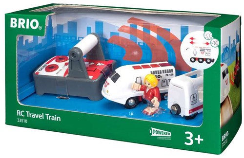Brio locomotiva RC con telecomando - treno bianco - 33510 - trenino giocattolo