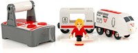 Brio locomotiva RC con telecomando - treno bianco - 33510 - trenino giocattolo-3