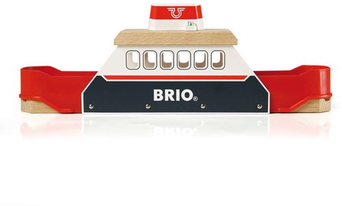 Brio Traghetto giocattolo in legno - nave traghetto con luce e suono-2