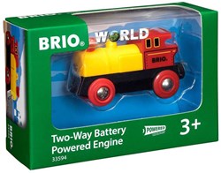 Brio locomotiva giocattolo a batteria - treno rosso con luce