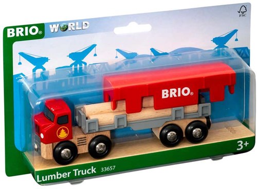 Brio Camion trasporto legname giocattolo - giocattolo in legno magnetico