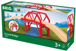 Brio ponte ferroviario accessorio pista treno in legno - 33699 multicolore