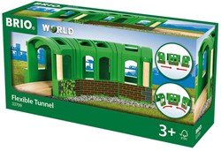 Brio tunnel flessibile - accessorio trenino verde giocattolo - 33709