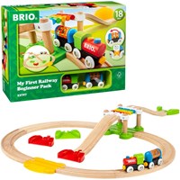 Brio set treno in legno di lusso - Il mio primo set per bambini - 33727-2