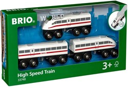 Brio Treno ad alta velocità con suono - trenino in legno - 33748