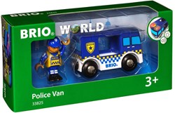 Brio Furgone della polizia giocattolo con luci e suoni - 33825