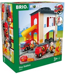 Brio caserma dei pompieri giocattolo - grande centrale 33833
