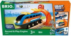 Brio Smart Tech Sound set treno con funzione di registrazione - giocattolo interattivo