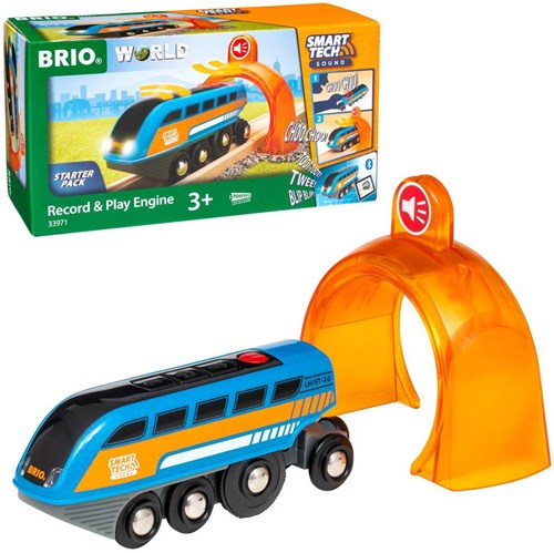 Brio Smart Tech Sound set treno con funzione di registrazione - giocattolo interattivo-2