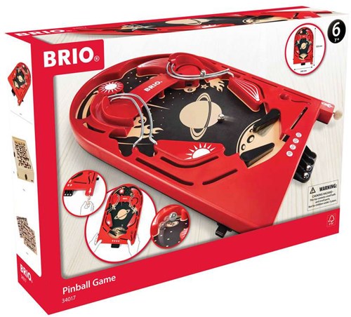 Brio flipper in legno Space Safari - Gioco pinball per bambini