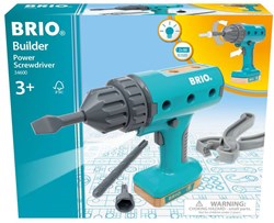 Brio giocattolo da costruzione cacciavite elettrico 34600 per bambini