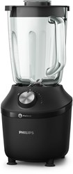 Philips frullatore nero 600W ProBlend caraffa vetro 2L elettrodomestico