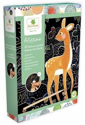 Sycomore scratch art giocattolo animali della foresta creativo dai 4 anni