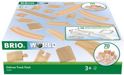 Brio Deluxe Track Pack binari del treno - 36030 - set di espansione in legno