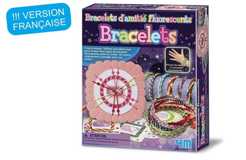 4M braccialetto dell'amicizia luminoso - kit creativo per bambini-3
