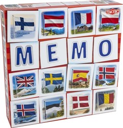 Tactic Memory gioco di carte bandiere - gioco educativo per bambini