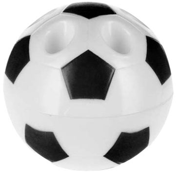 Lobbes temperamatite calcio blu - temperino in plastica per bambini-3
