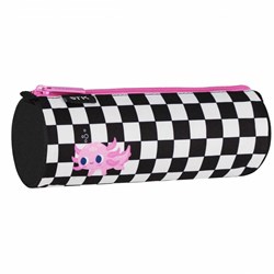 Lobbes astuccio axolotl nero-bianco carino per bambini scuola