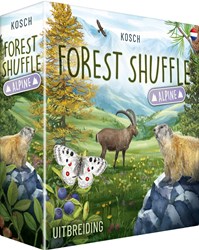 Asmodee gioco da tavolo Forest Shuffle Alpine espansione carte