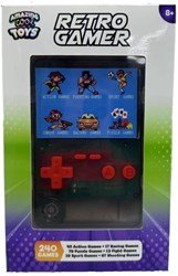 Amazing Cool console arcade schermo a colori 7 cm nero trasparente