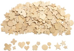 Colorations forme in legno giocattolo educativo 350 pezzi naturale