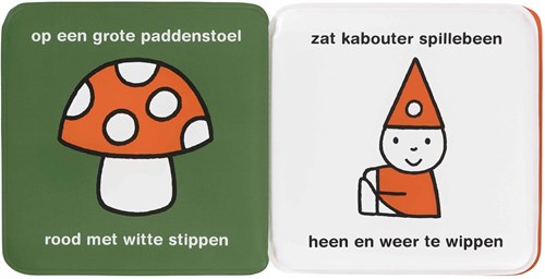 Mercis libro da bagno Miffy libro da bagno con sonaglio per neonati e bambini piccoli-3