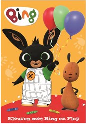 Libro da colorare bambini Bing blocco da colorare Colorare con Bing e Flop