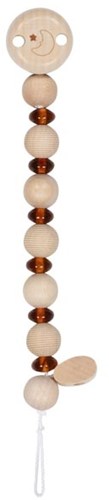 Goki Fopspeenketting - Amber