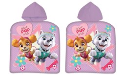 Poncho PAW Patrol accappatoio per bambini 55x110cm poliestere