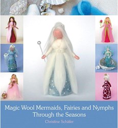 Libro creativo Mercurius Magic Wool sirene e fate per bambini