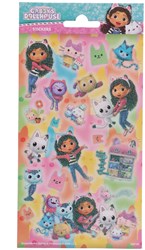 Totum stickers foglio glitter Gabby's Dollhouse - adesivi glitter bambini