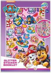 Paw Patrol set di adesivi glitter A5 8 pezzi - adesivi per bambini