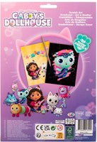 Canenco Gabby's Dollhouse set arte da grattare - poster creativi per bambini-3