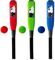 Franklin set baseball mazza e palla in schiuma oversize 24 pollici multi