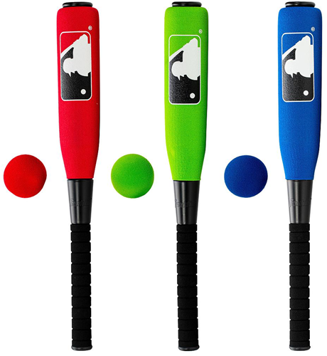 Franklin set baseball mazza e palla in schiuma oversize 24 pollici multi