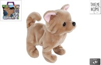 Take Me Home cane peluche camminante marrone 21cm giocattolo per bambini