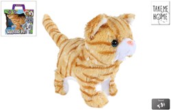 Take Me Home gatto peluche gattino che cammina 21 cm giocattolo miagolante