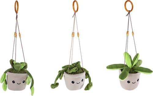 Vedes pianta sospesa in peluche giocattolo decorazione 24cm pianta da camera-2