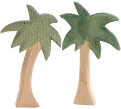Ostheimer gruppo di palme in legno mini set giocattolo 2 pezzi presepe