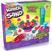 Spin Master Kinetic Sand sabbia da gioco - Ultimate Sandisfying con strumenti