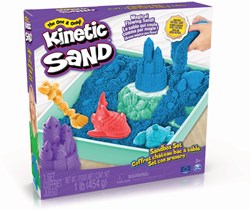 Spin Master Kinetic Sand sabbiera blu giocattolo sensoriale