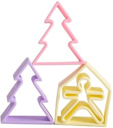 Dena set gioco in silicone pastello bambino casa albero giocattolo educativo