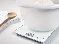 Soehnle bilancia da cucina digitale Compact 300 bianca - fino a 5 kg - precisa