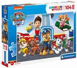 Clementoni puzzle - Paw Patrol - 104 pezzi maxi - puzzle bambini cartone
