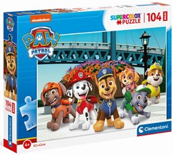 Clementoni puzzle Paw Patrol 104 pezzi - Maxi puzzle bambini cartone