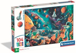 Clementoni puzzle Cosmic Crew 104 pezzi - puzzle in cartone per bambini