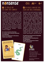 Asmodee gioco di carte Nonsense Family per bambini e adulti