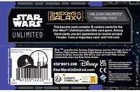 Fantasy Flight Games Star Wars Unlimited box booster Shadows of the Galaxy-2